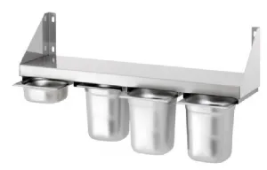 Etagère inox murale à épices - Longueur 800mm BARTSCHER - 389080 389080