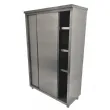 Armoire haute inox portes coulissantes - Longueur 1200mm BERTRAND - AHF/127