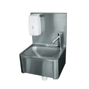 Lave mains lectrique inox avec distributeur de savon 500ml BERTRAND - LP/40 LP/40-SAVON+ELEC