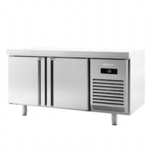 Table r�frig�r�e de pr�paration positif 2 portes GN1/1 700 compatible 60 Hz INFRICO BMGN1470EN-60hz