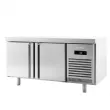 Table r�frig�r�e de pr�paration positif 2 portes GN1/1 700 compatible 60 Hz INFRICO
