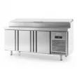Table r�frig�r�e de pr�paration positif 3 portes s�ries GN1/1 700 compatible 60 Hz INFRICO