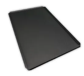 Plaque p�tisserie en t�flon 325x530mm (GN1/1) non perfor�e 4 bords 45� coins ouvert �paisseur 1.5mm BPT53