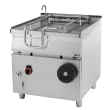 Sauteuse basculante manuelle électrique 80 l fond en acier | REDFOX