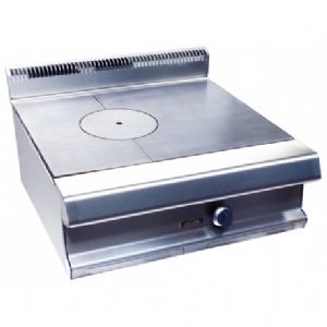 Plaque coup de feu gaz largeur 800mm  poser CAPIC profondeur 900mm