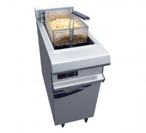 Friteuse professionnelle lectrique 15 Litres sur placard CAPIC profondeur 900mm W291031