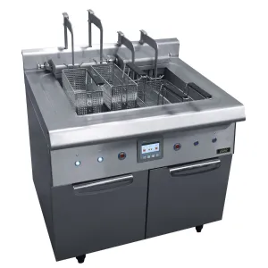 Friteuse professionnelle lectrique haut-rendement 2 x 23 Litres avec relevage automatique CAPIC W292080