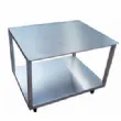 Pitement inox avec tagre basse largeur 1200mm CAPIC profondeur 700mm