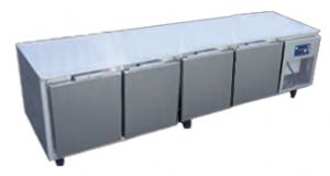 Soubassement rfrigr 4 portes CAPIC profondeur 700mm