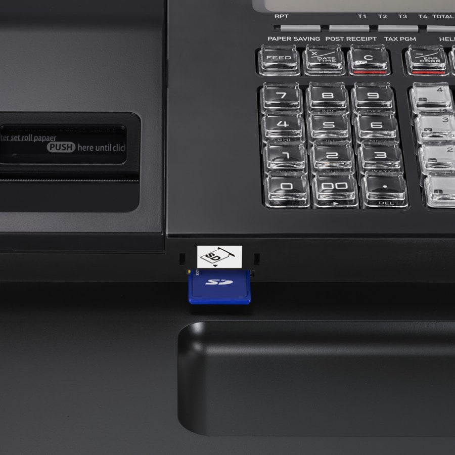 Caisse à clavier CASIO SE-S100s - CDM Caisse