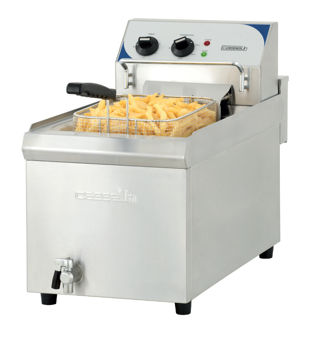 Friteuse professionnelle électrique 2x10 litres sur socle ROLLER GRILL  disponible sur Chr Restauration