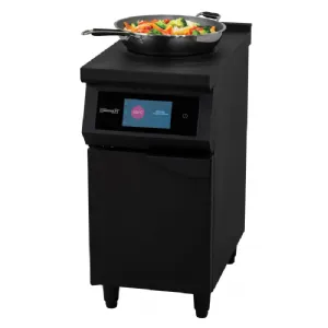 Fourneau  induction pour wok sur placard CASSELIN CFOIW400N