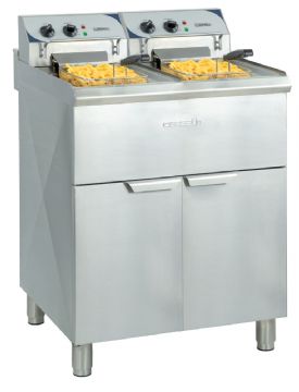 Friteuse professionnelle lectrique sur socle 2 x 10 Litres CASSELIN