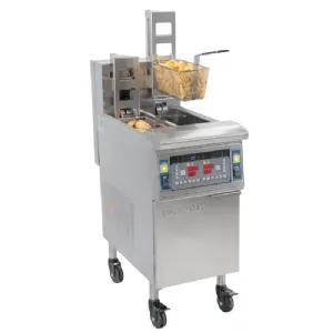 Friteuse professionnelle lectrique haut-rendement 2 x 12 Litres avec relevage automatique CASSELIN CFPRAF212