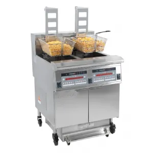 Friteuse professionnelle lectrique haut-rendement 2 x 22 Litres avec relevage automatique CASSELIN CFPRAF222