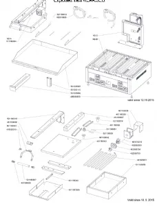 Pi�ces d�tach�es pour clam REDFOX CLAM_REDFOX