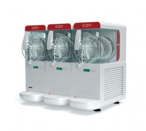 Distributeur de granit et frapp 3 cuves double paroi de 3 litres UGOLINI