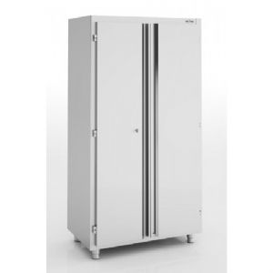 Armoire haute inox portes battantes Longueur 1000mm ERATOS