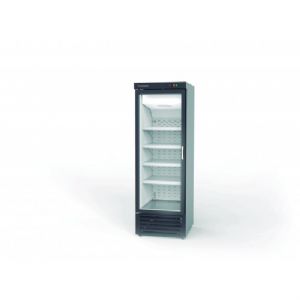 Vitrine rfrigre verticale ngative noire 1 porte battante CORECO