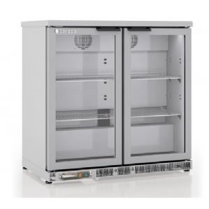 Arrire-bar rfrigr 2 portes vitres battantes hauteur 850mm CORECO
