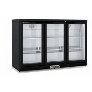 Arrire-bar rfrigr 3 portes vitres battantes hauteur 850mm CORECO ERH-350-L