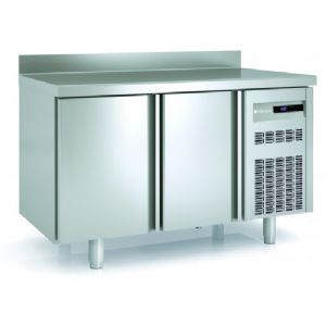 Table rfrigre ngative avec dosseret 2 portes profondeur 700 ngatif CORECO
