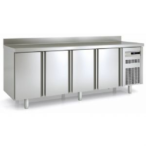 Table rfrigre avec dosseret 4 portes profondeur 700 positif CORECO