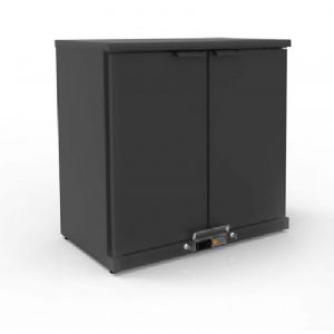 Arrire-bar rfrigr 2 portes pleines battantes hauteur 850mm CORECO