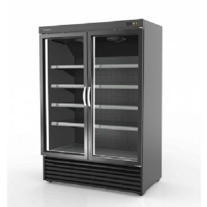 Vitrine rfrigre verticale noire 2 portes battantes MINIMARKET CORECO