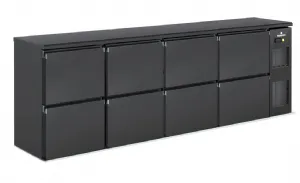 Arrire-bar rfrigr noir 8 tiroirs CORECO SB-250+(4X562260)
