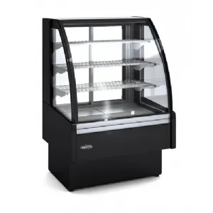 Vitrine chauffante service arrire longueur 1300mm DOCRILUC VV-6HE-13-C