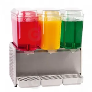 Distributeur de jus de fruits JUICY 3 cuves JU3
