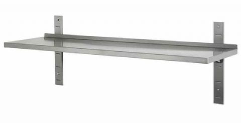 Etagère inox murale - Longueur 2000mm Etagère inox murale - Longueur 2000mm