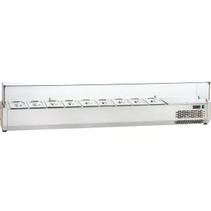 Kit r�frig�r� � poser 1800mm pour bacs GN 1/4 YVR14180
