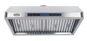 Hotte aspirante complte semi-professionnelle COMBISTEEL