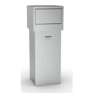 Poubelle snack inox 80 Litres COMBISTEEL 7333.1000