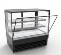 Vitrine rfrigre de comptoir Longueur 1200mm COMBISTEEL - Noire 7450.0825