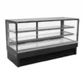 Vitrine rfrigre de comptoir Longueur 2000mm COMBISTEEL - Noire 7450.0835