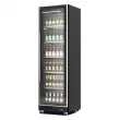 Armoire  boisson 1 porte vitre 387 Litres noire COMBISTEEL