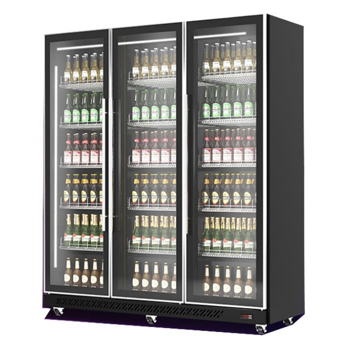 Frigo à boissons avec porte vitrée