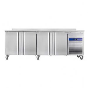 Table rfrigre ngative adosse 4 portes profondeur 700mm CUISTANCE