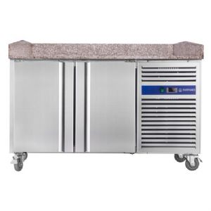 Table pizza rfrigre 2 portes sans vitrine CUISTANCE
