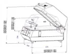 Machine  emballer sous vide de table Longueur de scellage 420mm DADAUX - ASTORR 416 ASTORR 416 N