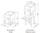 Hachoir de laboratoire 500 Kg/h DADAUX - TX 98 TX 98 DC