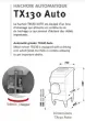 Hachoir automatique avec rhausse sur les roulettes 1600 Kg/h DADAUX - TX130 AUTO TX 130 AUTO