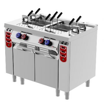 Cuiseur  ptes lectrique double sur socle DESCO profondeur 700mm
