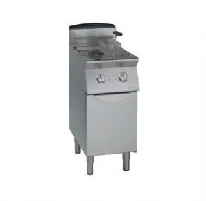 Friteuse professionnelle  gaz 2x8 Litres sur coffre GIORIK FG9207T