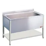 Plonge inox 1 grand bac sans gouttoir 1200x700mm DIAMOND - LB1211