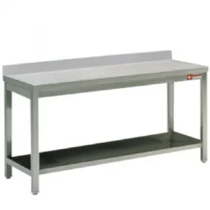 Table inox murale dmontable Largeur 1600mm - Profondeur 700mm DIAMOND - TL1671A/KD TL1671A/KD