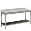 Table inox murale dmontable Largeur 1000mm - Profondeur 700mm DIAMOND - TL1071A/KD